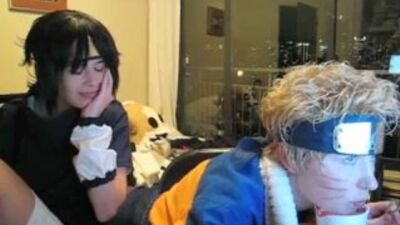 Cosplay - Naruto e Sasuke descobrem a arte dos fãs