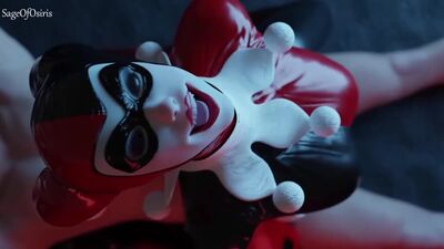 Harley Quinn – ujeżdżanie; seks waginalny; duże cycki; duże piersi; hentai z seksem 3D; [DC Comics; Batman]