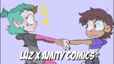 Збірка коміксів LUMITY (Комікси «Luz x Amity» із серіалу «Будинок сови»)