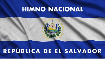 HINO NACIONAL DE EL SALVADOR ★Letra e Áudio Oficial★ sv | Hino Nacional da República de El Salvador sv