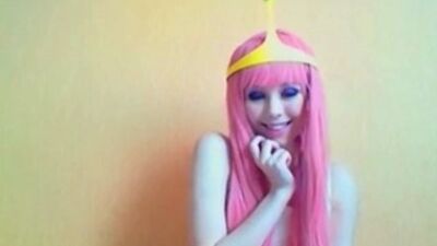 Cosplay da Princesa Bubblegum (Hora da Aventura)