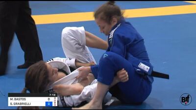 Mayssa Bastos kontra Serena Gabrielli – finał #IBJJFEURO19