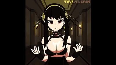 Yor Forger - NSFW; mamas grandes; peitos grandes; pornografia hentai 3D; (por @TwistedGrim) [Spy x Family]