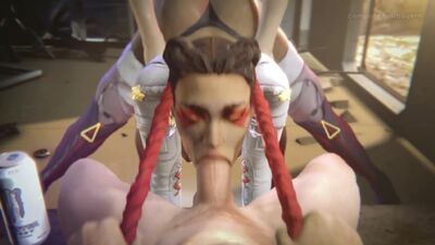 Loba - sexo en grupo; gangbang; sexo oral; cunnilingus; mamada; garganta profunda; follada facial; a lo perrito; porno hentai 3D; [Apex Legends]