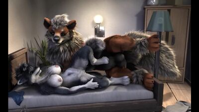 3D Straight Yiff autorstwa H0rs3 – futrzane porno, seks, E621, FYE, wilkołak
