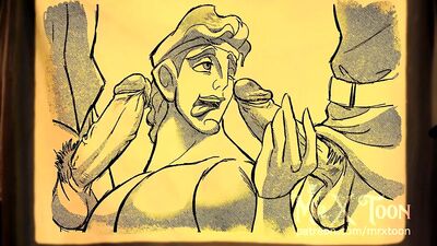 Tarzan & Milo Cartoon gay
