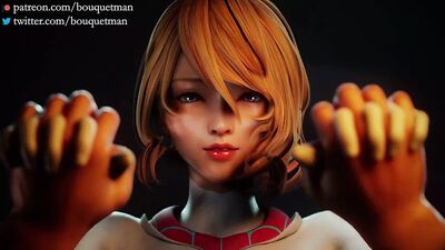 Felicia Hardy et Gwen Stacy baisent Spider-Man