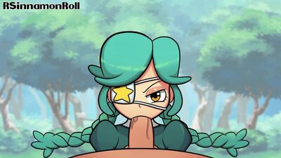 Annie di SkullGirls fa un pompino