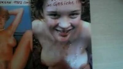 Cum on Printed Pic Christine Young