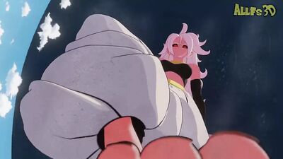 Majin Android Steps on You