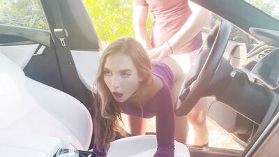 No hace falta parar, sexo en el coche