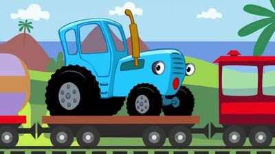« Le tracteur bleu roule » (toutes les séries d'affilée) : une sélection de chansons et de dessins animés pour enfants à Nizhnekamsk