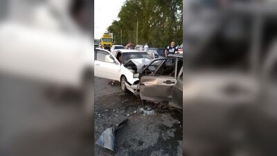 Accident sur la rue Sadovaya près de la caméra, le 24 juillet 2018