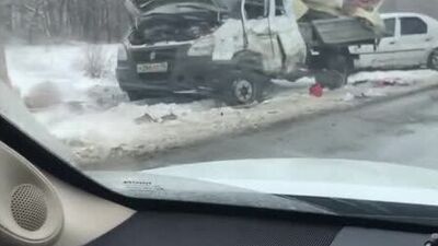 Accident sur la route reliant Oulianovsk à Dimitrovgrad