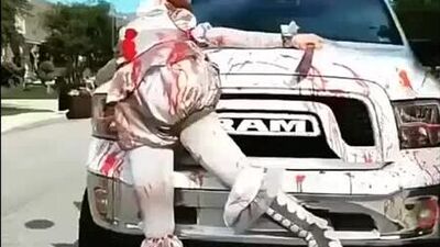 Carro para o Halloween