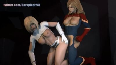 Капітан Марвел _ Міс Марвел — Ultimate Hentai