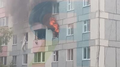 Explosión en un edificio de viviendas en Novy Urengoy