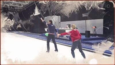 Daria Melnikova et Maxim Marinin. Profil. L'ère glaciaire 2021. Extrait de l'émission du 09/10/2021