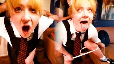 Shameless Schoolgirl’s Cunt Butt Destroyed – Shannon Heels