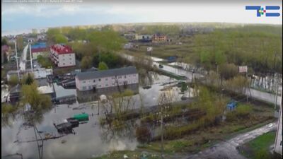 Inundações em Ishim. Edição especial da TSN, 8 de maio de 2017