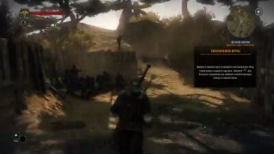 O avô Maxim joga The Witcher 2