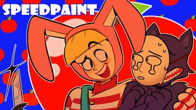 Popee, la artista - Dibujo rápido