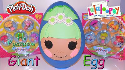 GIGANTESCO Play-Doh LALALUPSI Unboxing delle bustine a sorpresa TINIS Micro-figurine
