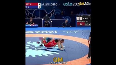 Abdulrashidov - Sadulaev. 5 de octubre de 2021. Oslo. Final