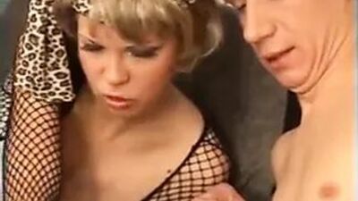 Dirty Talking Russian Slut in a Threesome