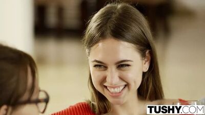Tushy Riley Reid in First Double Penetration