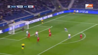 Porto 2-0 Leicester. But de Corona