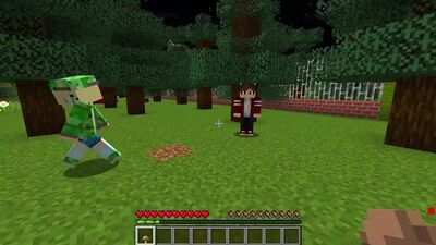 [Spike Minecraft] ¡Nos hemos escondido del Sirenhead para sobrevivir en Minecraft! ¡Una trampa para el Sirenhead!