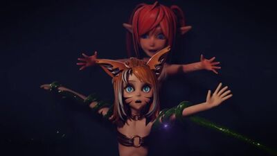 Big Green 3D Hentai: Crónicas de Vaira - Capítulo