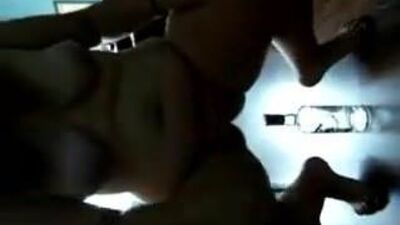 Fat Mother from Chelyabinsk Crouched on a Bottle