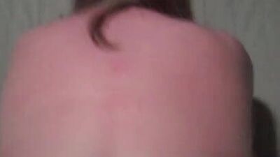 Strawberrywife Fucked Doggiestyle by Hubby and Squirting