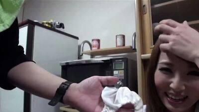 Girls Sniff Their Dirty Panties Again and Lick the Discharge
