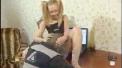 Sfa Granddaughter Gives Granddad Her Pussy