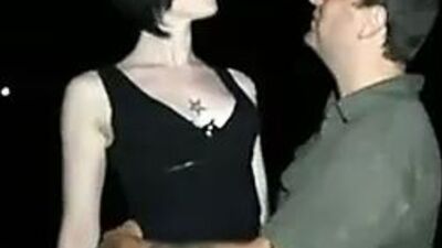 Offered French GF to Strangers Outdoors