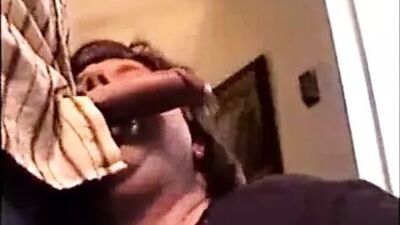 Shameless Cocksucker Fatty Berta Eating Cock