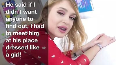 Beta Blackmail a Sissy Caption Story