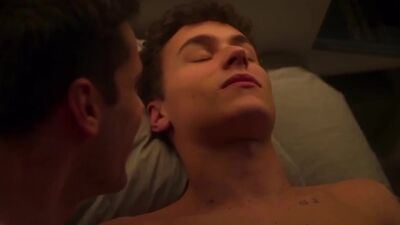 A GAY SCENE FROM THE TV SERIES "ELITE"