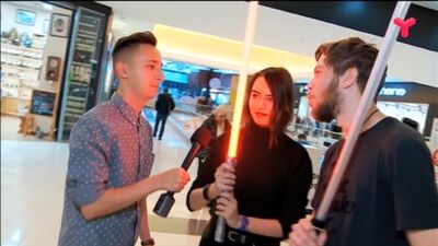 Concurso de talentos en el centro comercial «Kristall»