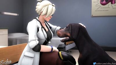 Bestialità in Overwatch (Mercy)