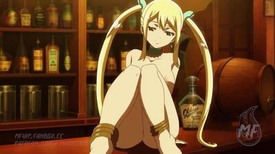 Ерза Скарлет Люсі Хартфілія Fairy Tail цицьки кицька попка