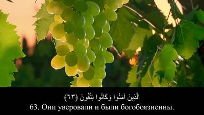 Sure 10 „Junus“, Verse 62–64