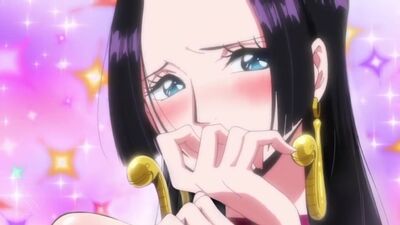 Boa Hancock - nue ; nue ; gros seins ; gros nichons ; vue sur la chatte ; jolie fille ; porno hentai 3D ; [One Piece]