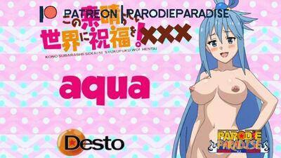 Konosuba - Aqua Konosuba (por desto Parodie Paradise) HD1080p pornô 18+ sexo hentai r34
