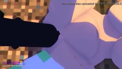 Amber x Cheval (Créé par SlipperyT) (#minecraft #sexe #porno #animation)