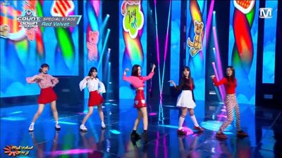 170312 Ред Велвет Mnet Japan M! Countdown сахна арты