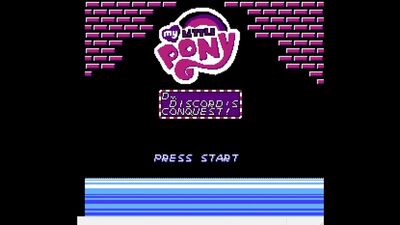 My Little Pony. Podbój doktora Discorda! (Modyfikacja gry Mega Man 3) [Bez obrażeń – Księżniczka Luna]